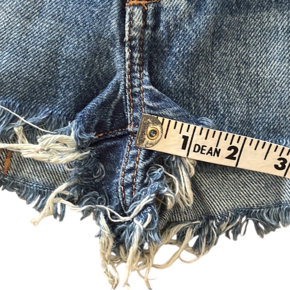 We The Free Denim Fresno Micro Cut Off Shorts - Picture 8 of 11